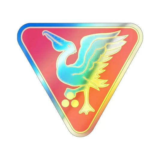 46th Artillery Group (U.S. Army) Holographic STICKER Die-Cut Vinyl Decal 6 Inch Holographic - The Sticker Space