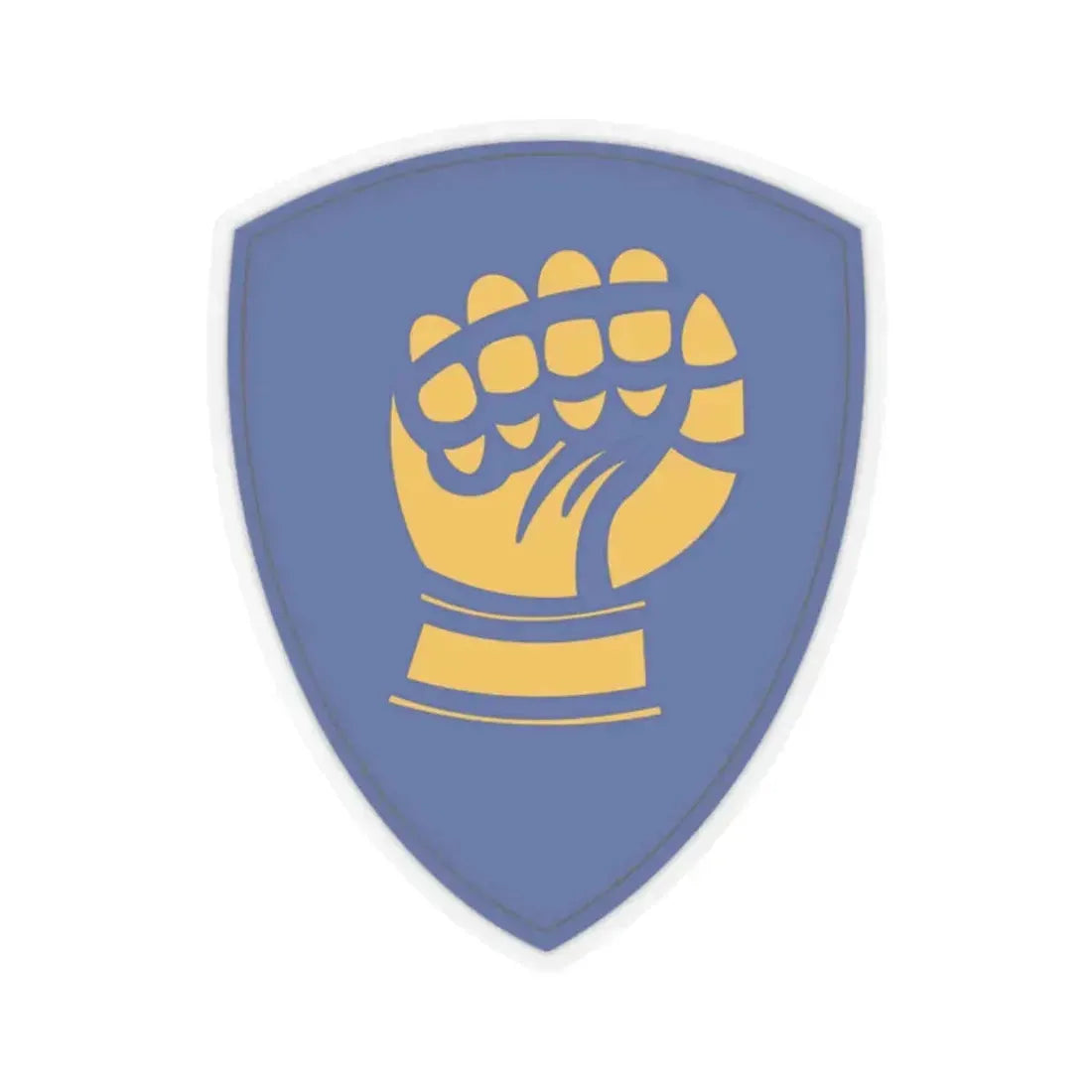 46th Infantry Division CSIB (U.S. Army) STICKER Vinyl Kiss-Cut Decal 2 Inch Transparent - The Sticker Space