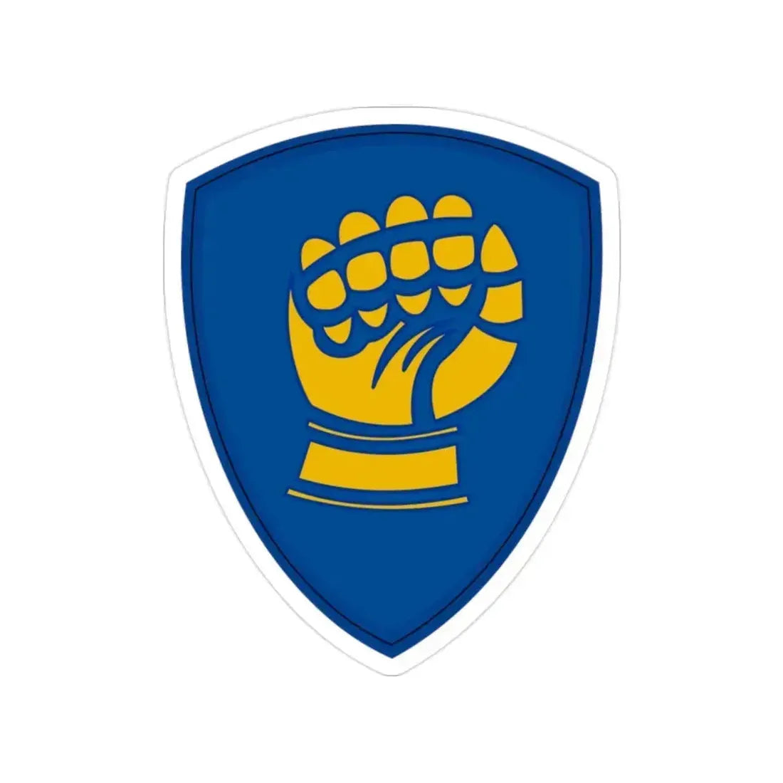 46th Infantry Division CSIB (U.S. Army) Transparent STICKER Die-Cut Vinyl Decal 2 Inch - The Sticker Space