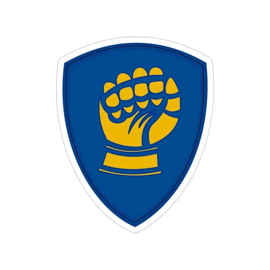 46th Infantry Division CSIB (U.S. Army) Transparent STICKER Die-Cut Vinyl Decal 6 Inch - The Sticker Space