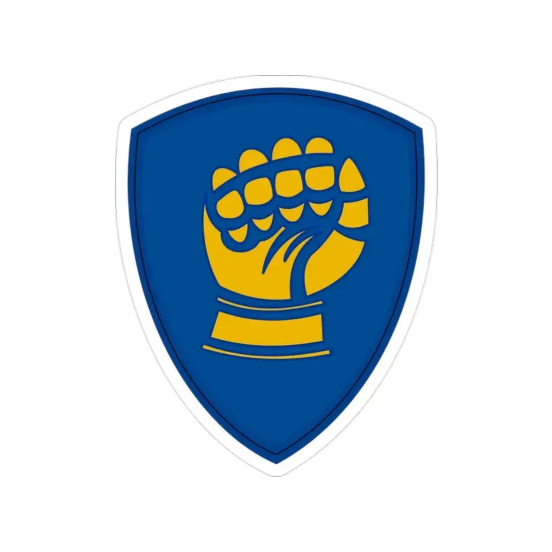 46th Infantry Division CSIB (U.S. Army) Transparent STICKER Die-Cut Vinyl Decal - The Sticker Space