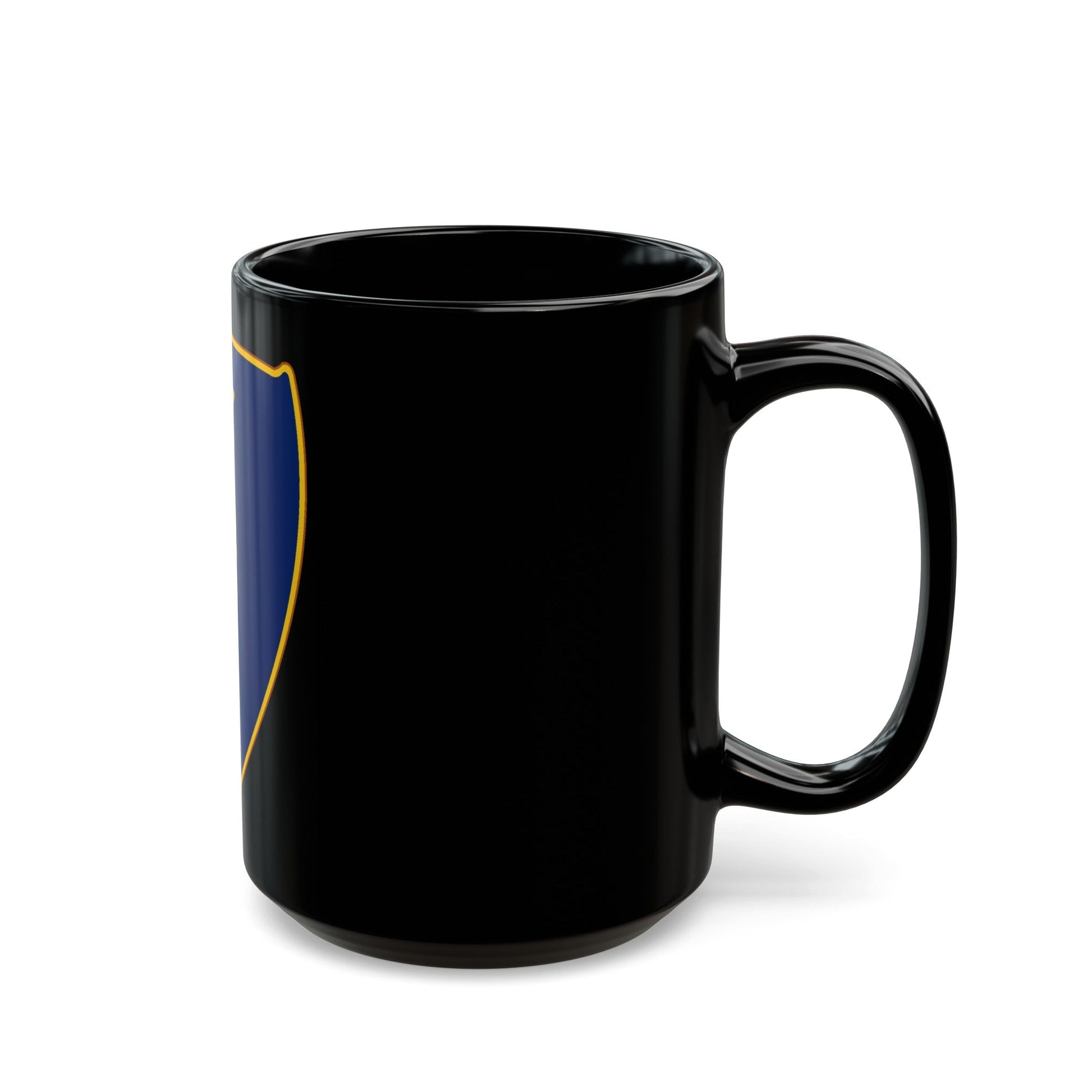 46th Infantry Regiment (U.S. Army) Black Coffee Mug-The Sticker Space