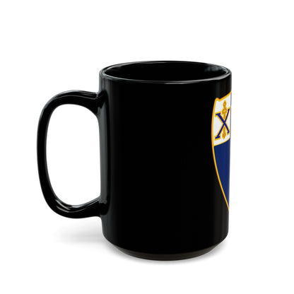 46th Infantry Regiment (U.S. Army) Black Coffee Mug-The Sticker Space