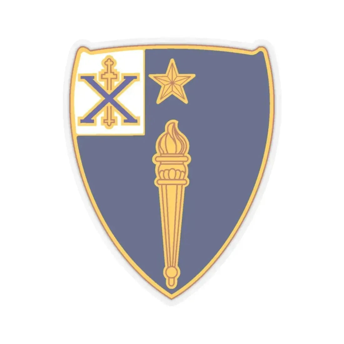 46th Infantry Regiment (U.S. Army) STICKER Vinyl Kiss-Cut Decal 2 Inch Transparent - The Sticker Space