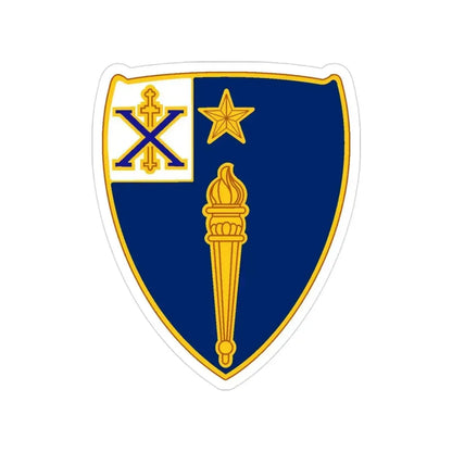 46th Infantry Regiment (U.S. Army) Transparent STICKER Die-Cut Vinyl Decal 3 Inch - The Sticker Space