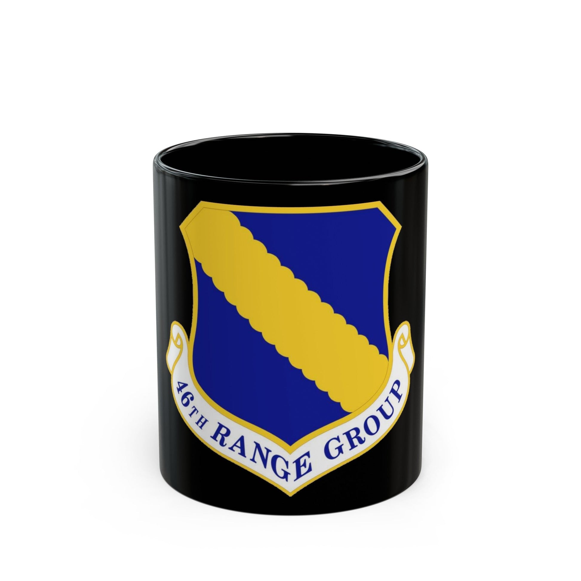 46th Range Group (U.S. Air Force) Black Coffee Mug-11oz-The Sticker Space