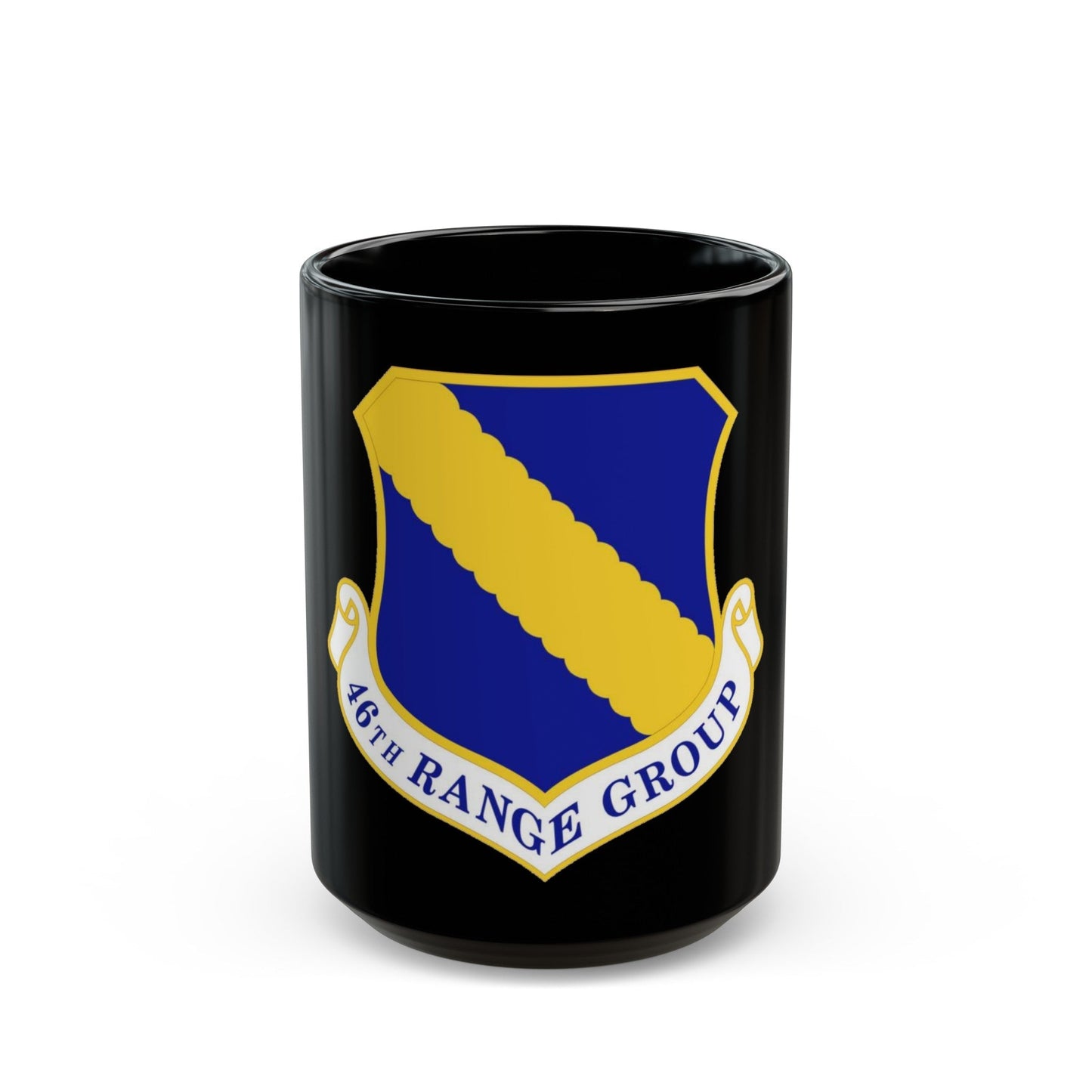 46th Range Group (U.S. Air Force) Black Coffee Mug-15oz-The Sticker Space