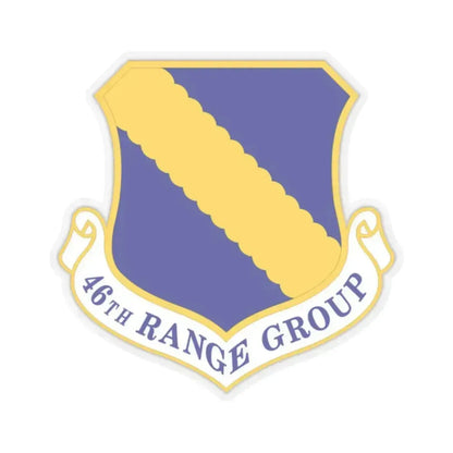 46th Range Group (U.S. Air Force) STICKER Vinyl Kiss-Cut Decal 2 Inch Transparent - The Sticker Space