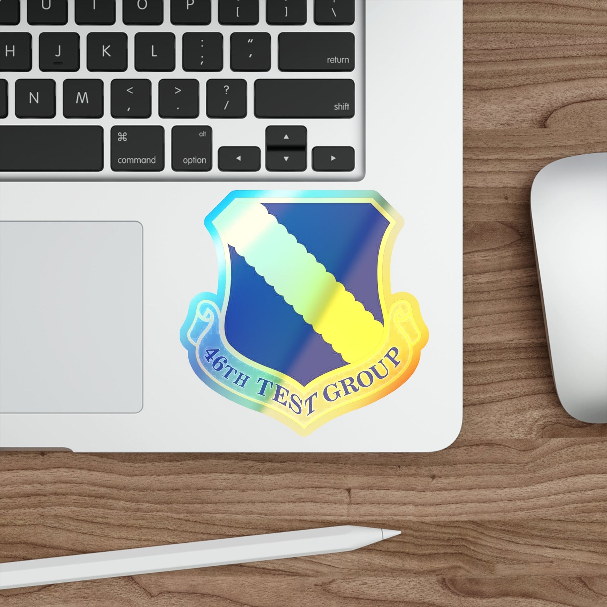 46th Test Group (U.S. Air Force) Holographic STICKER Die-Cut Vinyl Decal-The Sticker Space