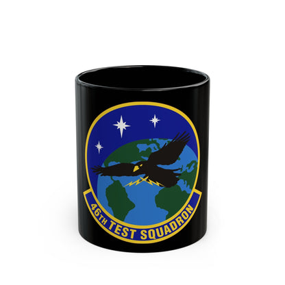 46th Test Squadron (U.S. Air Force) Black Coffee Mug-11oz-The Sticker Space