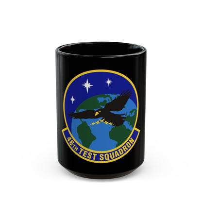 46th Test Squadron (U.S. Air Force) Black Coffee Mug-15oz-The Sticker Space