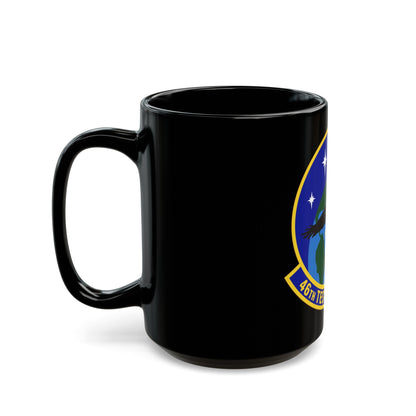 46th Test Squadron (U.S. Air Force) Black Coffee Mug-The Sticker Space