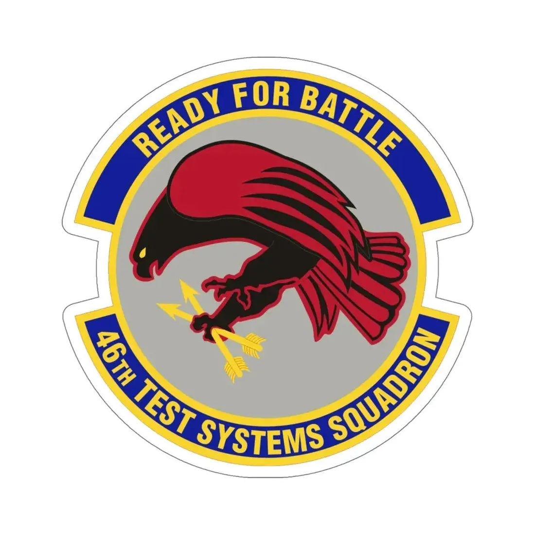 46th Test Systems Squadron (U.S. Air Force) STICKER Vinyl Die-Cut Decal - The Sticker Space