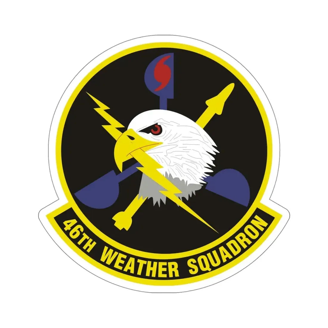 46th Weather Squadron (U.S. Air Force) STICKER Vinyl Die-Cut Decal - The Sticker Space