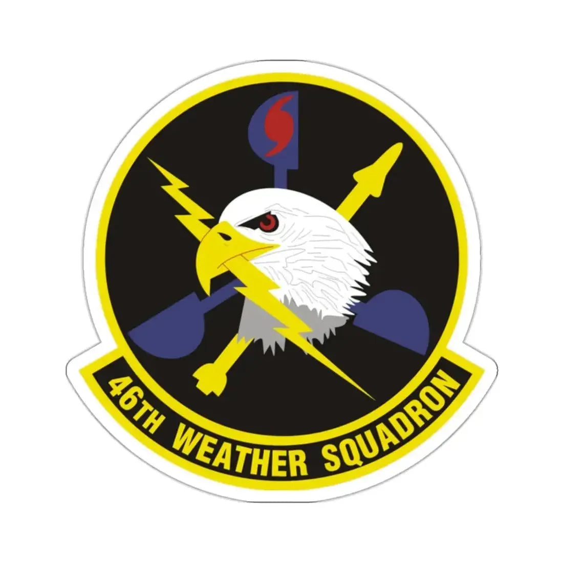 46th Weather Squadron (U.S. Air Force) STICKER Vinyl Kiss-Cut Decal - The Sticker Space