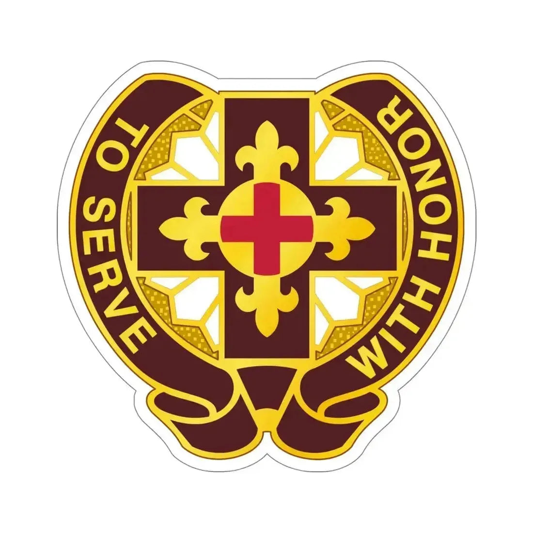47 Field Hospital (U.S. Army) STICKER Vinyl Die-Cut Decal 5 Inch - The Sticker Space