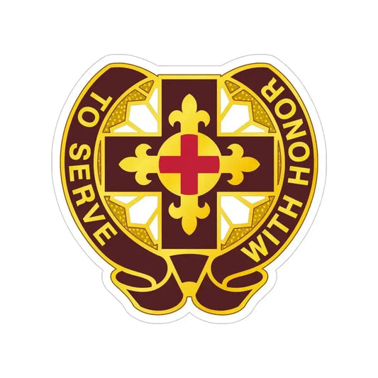 47 Field Hospital (U.S. Army) Transparent STICKER Die-Cut Vinyl Decal 6 Inch - The Sticker Space