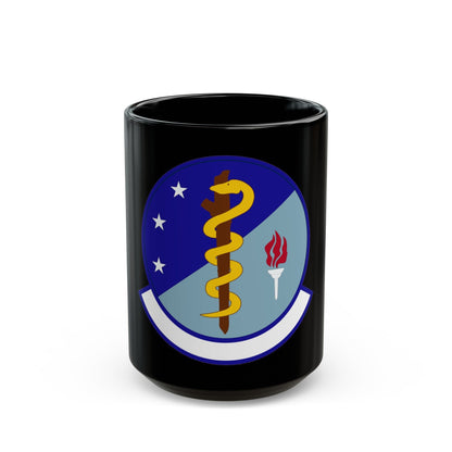 47 Operational Medical Readiness Squadron AETC (U.S. Air Force) Black Coffee Mug-15oz-The Sticker Space