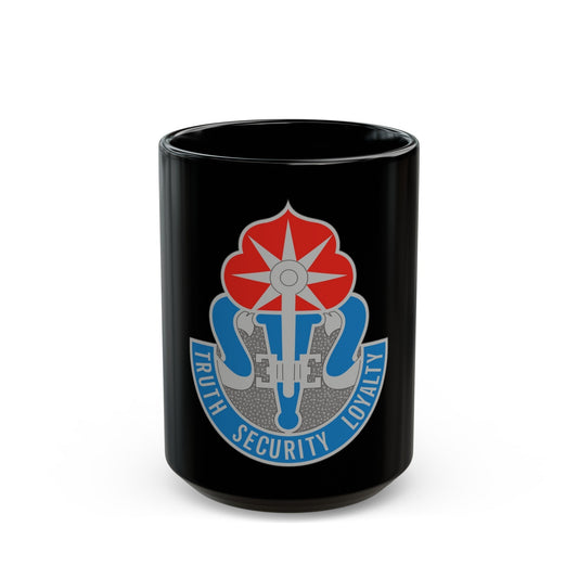 470 Military Intelligence Brigade (U.S. Army) Black Coffee Mug-15oz-The Sticker Space