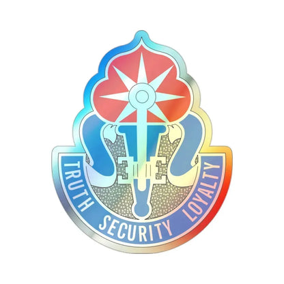 470 Military Intelligence Brigade (U.S. Army) Holographic STICKER Die-Cut Vinyl Decal - The Sticker Space