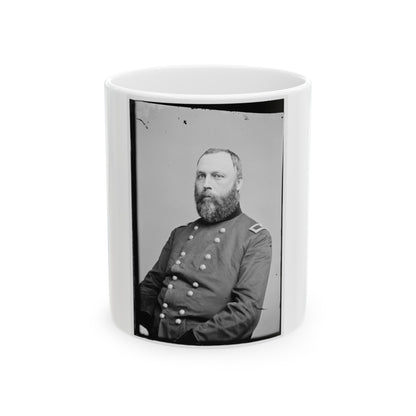 Portrait Of Brig. Gen. William A. Hammond, Surgeon-General, Officer Of The Federal Army (U.S. Civil War) White Coffee Mug