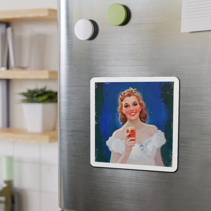 Soda ad illustration (Magazine Illustration) Refrigerator Magnet