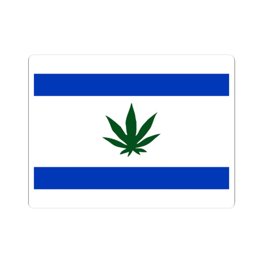Flag of Ale Yarok 1999 (Israel) STICKER Vinyl Kiss-Cut Decal