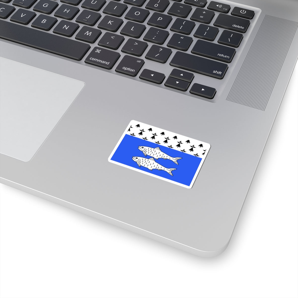 Flag of Binic (France) STICKER Vinyl Kiss-Cut Decal