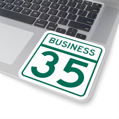 MD Route 35 Business (Maryland) (Road Sign) STICKER Vinyl Kiss-Cut Decal