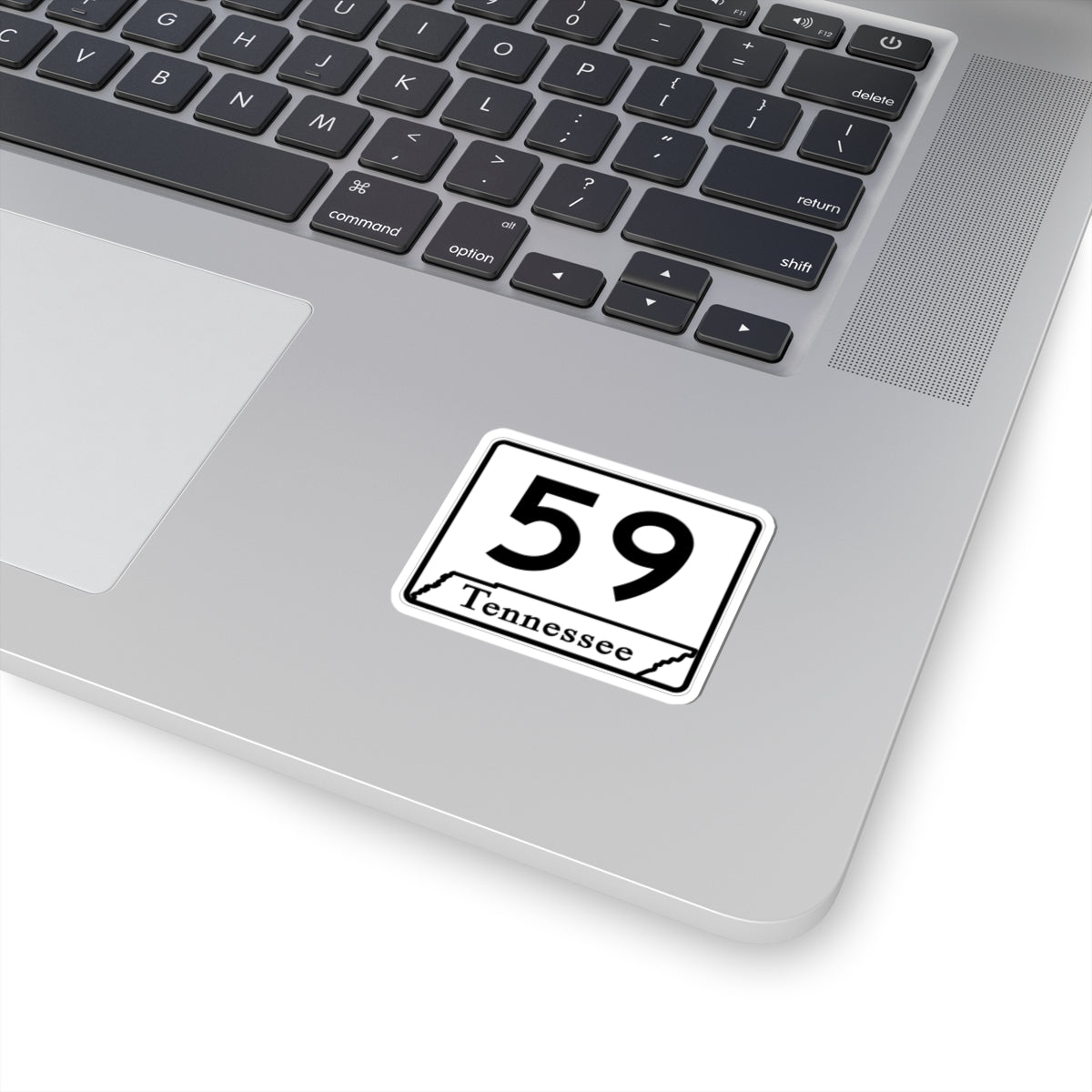 Tennessee 59 (Tennessee) (Road Sign) STICKER Vinyl Kiss-Cut Decal