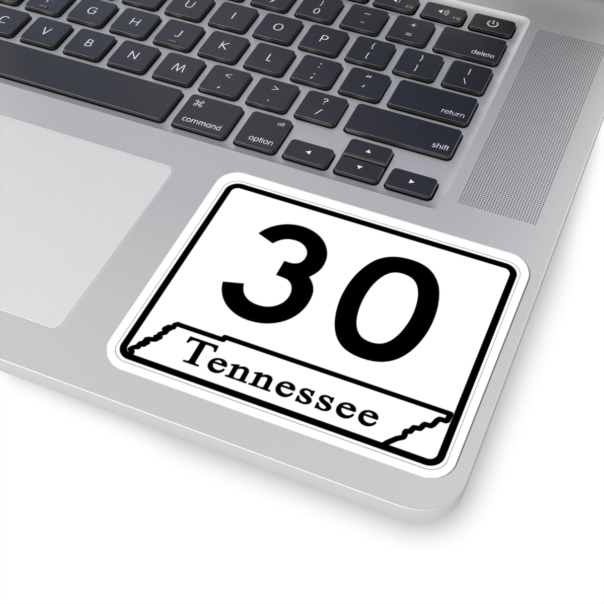 Tennessee 30 (Tennessee) (Road Sign) STICKER Vinyl Kiss-Cut Decal