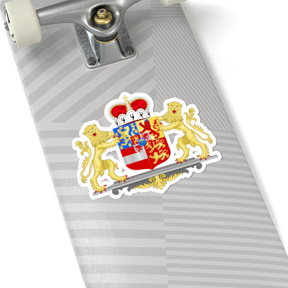 Achievement of Nassau Schaumburg Princes (Netherlands) (Coat of Arms) STICKER Vinyl Kiss-Cut Decal