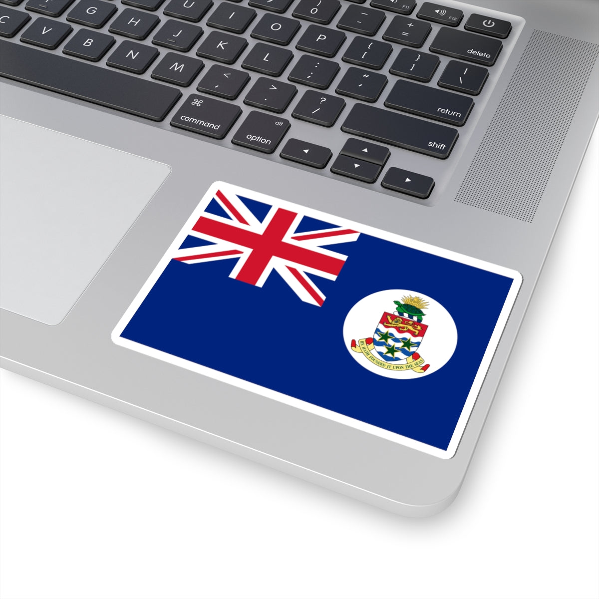 Flag of the Cayman Islands pre-1999 3-2 (United Kingdom) STICKER Vinyl Kiss-Cut Decal