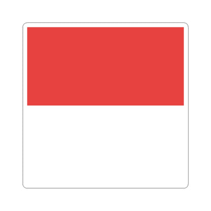 Flag of Canton of Solothurn (Switzerland) STICKER Vinyl Kiss-Cut Decal