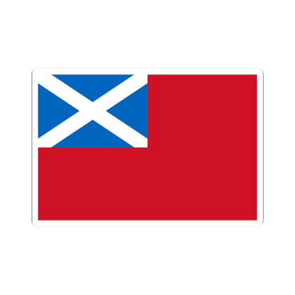 Scottish Red Ensign (United Kingdom) STICKER Vinyl Kiss-Cut Decal