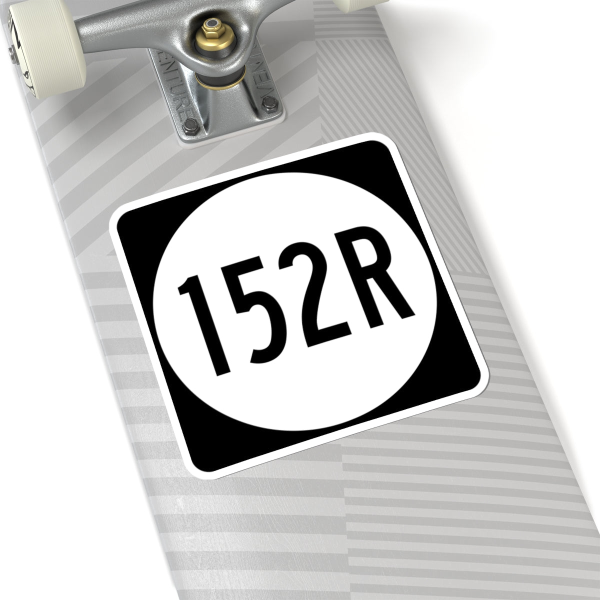 PR tertiary 152R (Puerto Rico) (Road Sign) STICKER Vinyl Kiss-Cut Decal