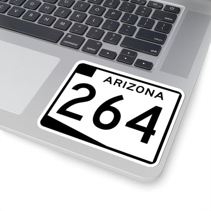 Arizona 264 (Arizona) (Road Sign) STICKER Vinyl Kiss-Cut Decal