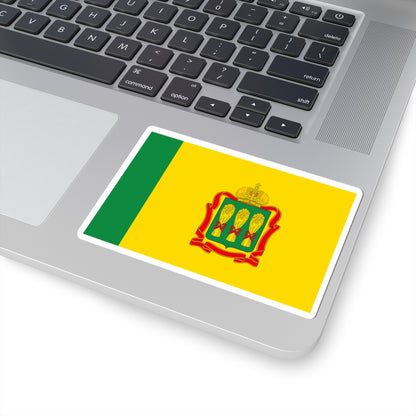 Flag of Penza Oblast (Russia) STICKER Vinyl Kiss-Cut Decal