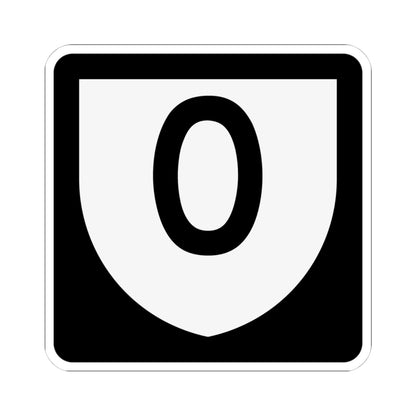 PR urban primary 0 (Puerto Rico) (Road Sign) STICKER Vinyl Kiss-Cut Decal