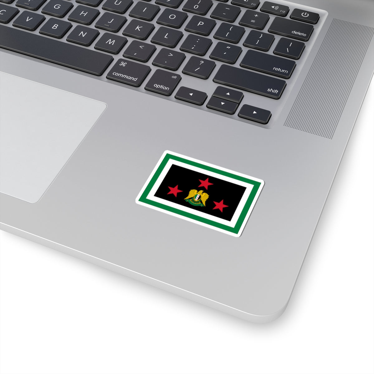 Flag of the Chief of the General Staff Syria 2024present (Syria) STICKER Vinyl Kiss-Cut Decal