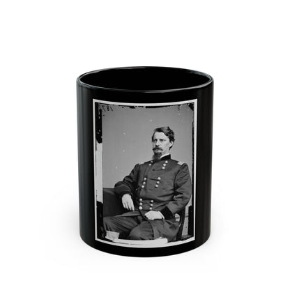 Portrait Of Maj. Gen. Winfield S. Hancock, Officer Of The Federal Army (U.S. Civil War) Black Coffee Mug