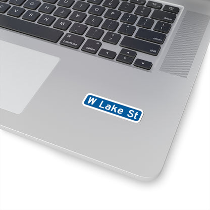 Minneapolis Arterial Street Sign (Minnesota) (Road Sign) STICKER Vinyl Kiss-Cut Decal