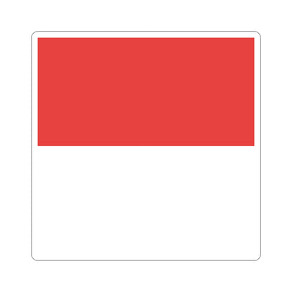 Flag of Canton of Solothurn (Switzerland) STICKER Vinyl Kiss-Cut Decal