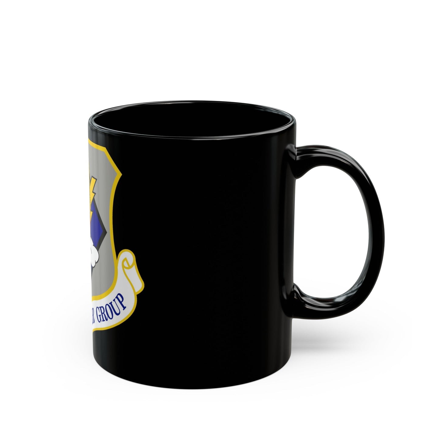 476 Fighter Group AFRC (U.S. Air Force) Black Coffee Mug-The Sticker Space