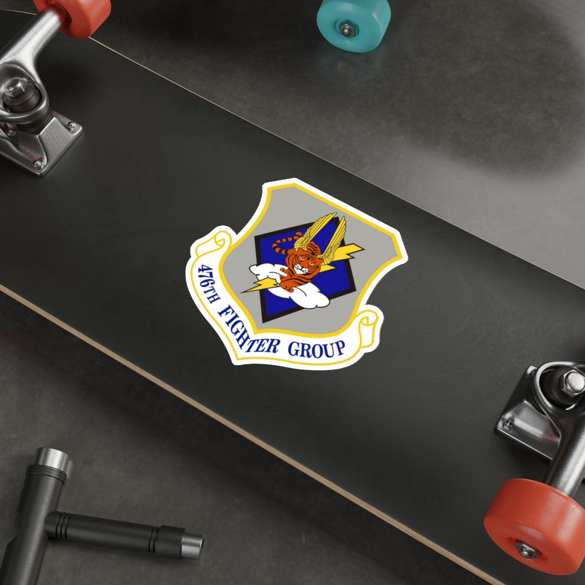 476 Fighter Group AFRC (U.S. Air Force) STICKER Vinyl Die-Cut Decal-The Sticker Space