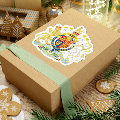 Coat of arms of the United Kingdom (1901-1952) - STICKER Vinyl Kiss-Cut Decal