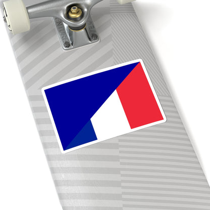 France flags fusion (France) STICKER Vinyl Kiss-Cut Decal