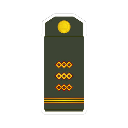 07 Mongolian Army 1SG (Mongolia) (Military Rank) STICKER Vinyl Kiss-Cut Decal