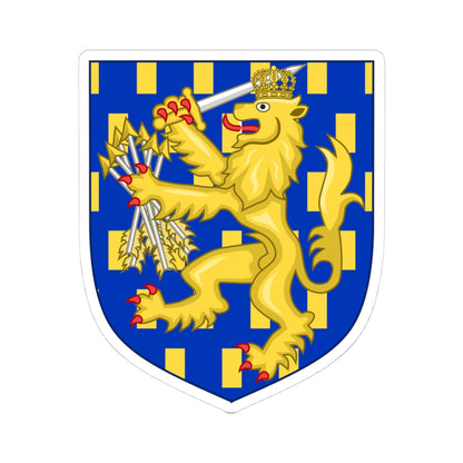 Arms of the Netherlands 1815-1907 (Netherlands) (Coat of Arms) STICKER Vinyl Kiss-Cut Decal