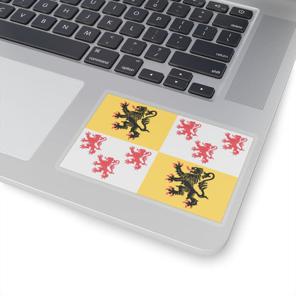Flag of Hauts de France France 2 - STICKER Vinyl Kiss-Cut Decal